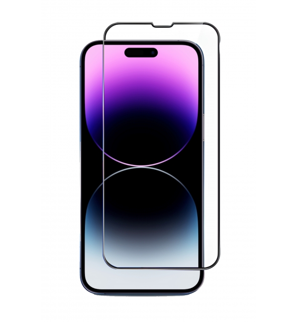 Iphone 14 Pro BufferGlas Ultra Kalite Tüm Darbelere Dayanıklı AntiSu Kırılmaz Cam Ekran Koruyucu